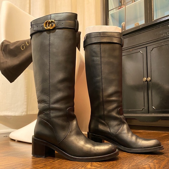 Gucci leather boots - Picture 1 of 5
